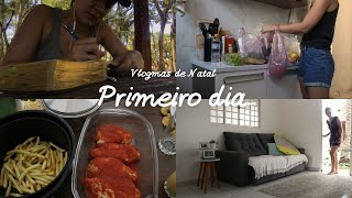 Pimeiro dia de VLOGMAS | feira, lavei a garagem e fiz a lista de faxina de fim de ano!