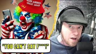 MAGA caller angry at use of F word but has no problem with voting for Trump in EPIC takedown