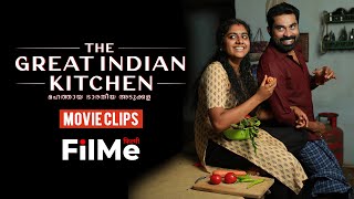 The Great Indian Kitchen Movie Clip | Streaming Free on FilMe | Suraj Venjaramoodu, Nimisha Sajayan