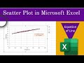 How to create scatter chart in Excel|How to make scatter plot in Excel|#scatterplot #excelcharts