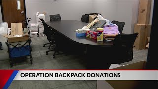 Volunteers of America makes donation to Operation Backpack