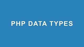PHP Data Types