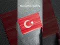 Turkey flag drawing #shorts #satisfying #youtubeshorts #viral #art