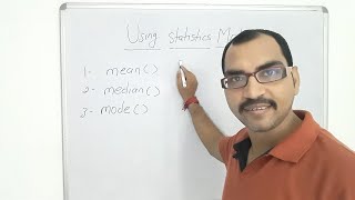Statistics Module in Python | Module in Python | Computer Science with Python by Nath Sir | Khan Sir