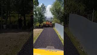 Pmgsy road working #roadroller