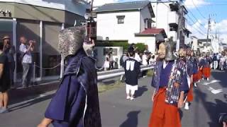 御霊神社例祭 面掛行列 平成30年9月18日 5