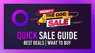 Top Games on Sale NOW | GOG Sale August 2022 | GOG/GOG Galaxy