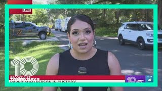 Barricaded person in custody after situation ends peacefully, sheriff's office says