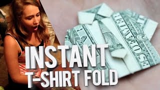 Instant Shirt Fold Magic! - JustinFlom