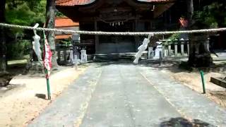 山口県　美祢市秋芳町　日吉神社