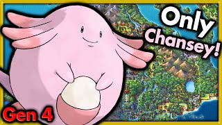 I'M BACK ► Can I Beat Pokemon Platinum with ONLY Chansey? 🔴 Pokemon Challenges