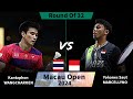 Yohanes Saut MARCELLYNO (INA) - KantaphonWANGCHAROEN (THA) Sands China Ltd Macau Open Badminton 2024