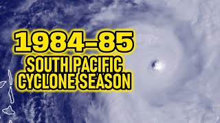 1984-85 South Pacific Cyclone Season Animation