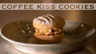 Coffee Kiss Cookies Tutorial  |  Coffee Sandwich Biscuits