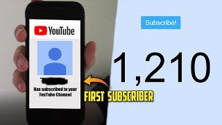 Growing My First Subscriber's Channel to 1000 Subscribers