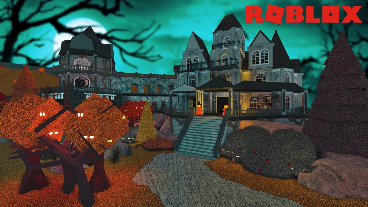 Vampire Manor Tour! ($1,500,000) | Bloxburg Halloween House - YouTube