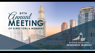 BMRB 2021 Annual Meeting Keynote: Boston City Council President Kim Janey