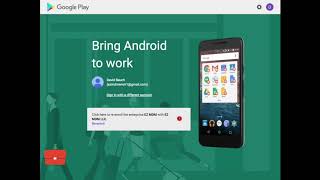 Android Enterprise Creation