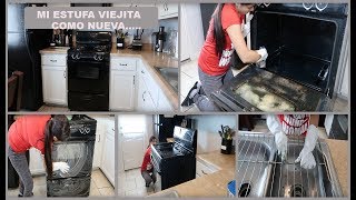 Rapidito de limpieza: Limpieza profunda de Estufa y Horno!!!