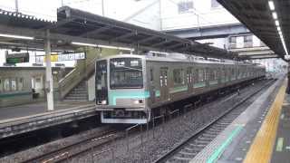 【JR東日本】205系500番台（205Series）相模線橋本駅（神奈川県）から発車