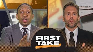 Stephen A., Max debate if Durant, Klay or Draymond will leave Warriors first | First Take | ESPN