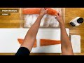 how to prepare costco salmon for sushi and sashimi with the sushi man