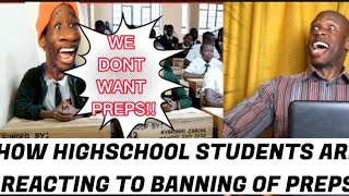 How highschool students are reacting to banning of preps😂 #trending #funny #highschool #memesvideo