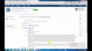 Using EBSCOHost and Zotero