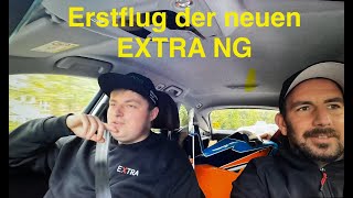 Zu Besuch bei den Münsters / Erstflug der neuen Extra NG mit Martin Münster