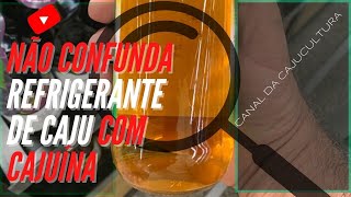 Não confunda refrigerante de caju com cajuína #shorts