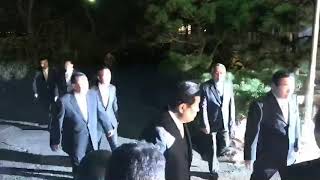 山口組初詣・最高幹部