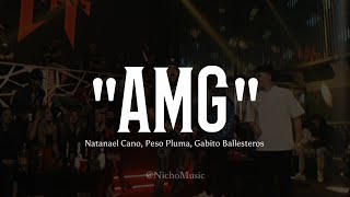 Natanael Cano, Peso Pluma, Gabito Ballesteros - AMG (LETRA) 2023