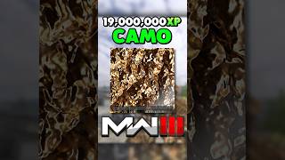 The 19,000,000 XP Camo Grind in MW3
