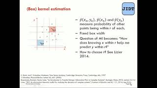 Information-theoretic estimators and JIDT - Part 4 - Kernel estimator