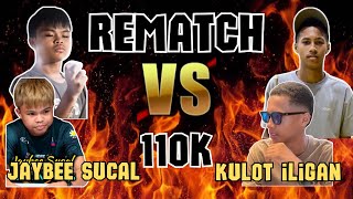 REMATCH! JAYBEE SUCAL 🆚 KULOT ILIGAN (8/10) BET 110K RACE15🎱💵💸