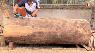 Dangerous But Effective Wood Lathe Project: Creating A Large Wooden Hyacinth From A Super Sized Tree