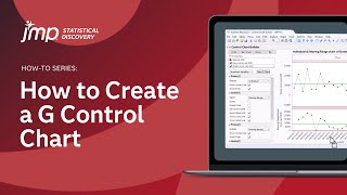How to Create a G Control Chart in JMP