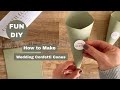 How to Assemble Confetti Cones