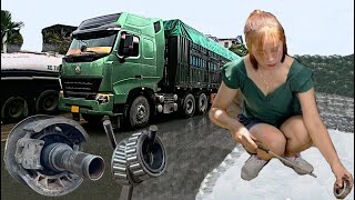 TIMELAPSE VIDEO: 100 DAYS OF REPAIR, REPLACE AND RESTORE A BROKEN TRACTOR, TRUCK BY MECHANIC GIRLS