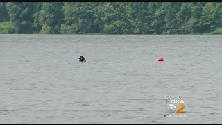 Divers Searching Quemahoning Reservoir For Missing Paddleboarder