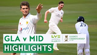 Afridi Takes 2 In 2 As Roland-Jones Stars | Glamorgan v Middlesex | LV= County Championship 2022