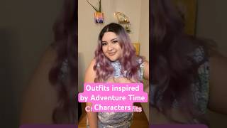 Outfits inspired by adventure time characters! Colorful Maximalist outfit inspo!