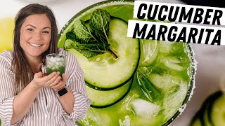 Fresh Cucumber Margaritas