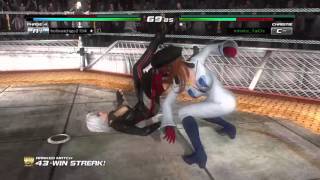 DOA5LR Infinite_TaiChi(Lei-Fang/Christie) vs hollowichigo2194(Kasumi/Phase-4)