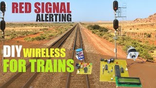 DIY Wireless Red Signal Alerting System For Trains Electronics ECE Project