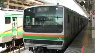 Ｅ２３１系１０００番台東海道線回送列車東京駅発車