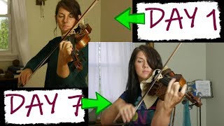 Violin Progress Vlog ( + practice tips) -Week #3 Recovering from TOS