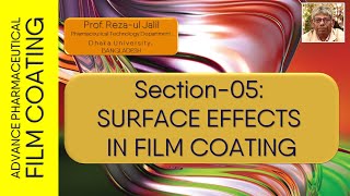 ADVANCE PHARMACEUTICALFILM COATING: SEC-05-  SURFACE EFFECTS FILM COATING.