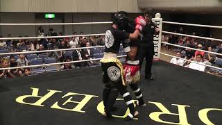 2019.9.22 BORDERKICKBOXING OPファイト第三試合 松永　空 VS 岡林　昊