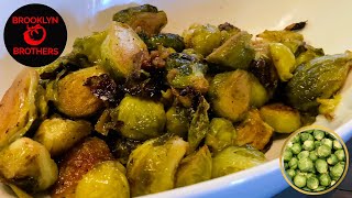 Roasted Brussels Sprouts with Garlic - A Healthy and Flavorful Side Dish